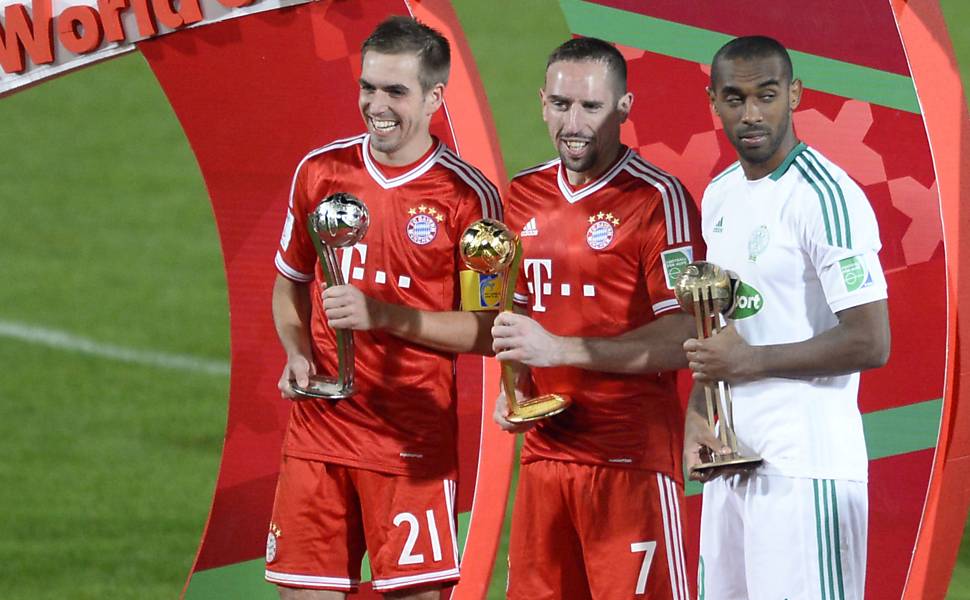  A conquista foi a última de Philippe Lahm, lenda do Bayern que se aposentaria após a conquista.