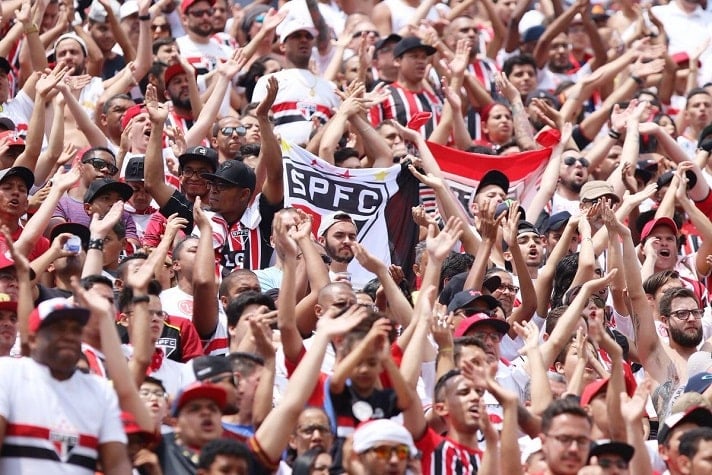 1º: São Paulo - 1271 pontos em 780 jogos