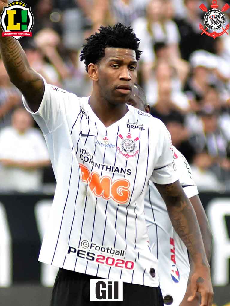 Gil - 6,5 - É o dono da defesa do Timão e foi absoluto por baixo e, também, nas jogadas aéreas.