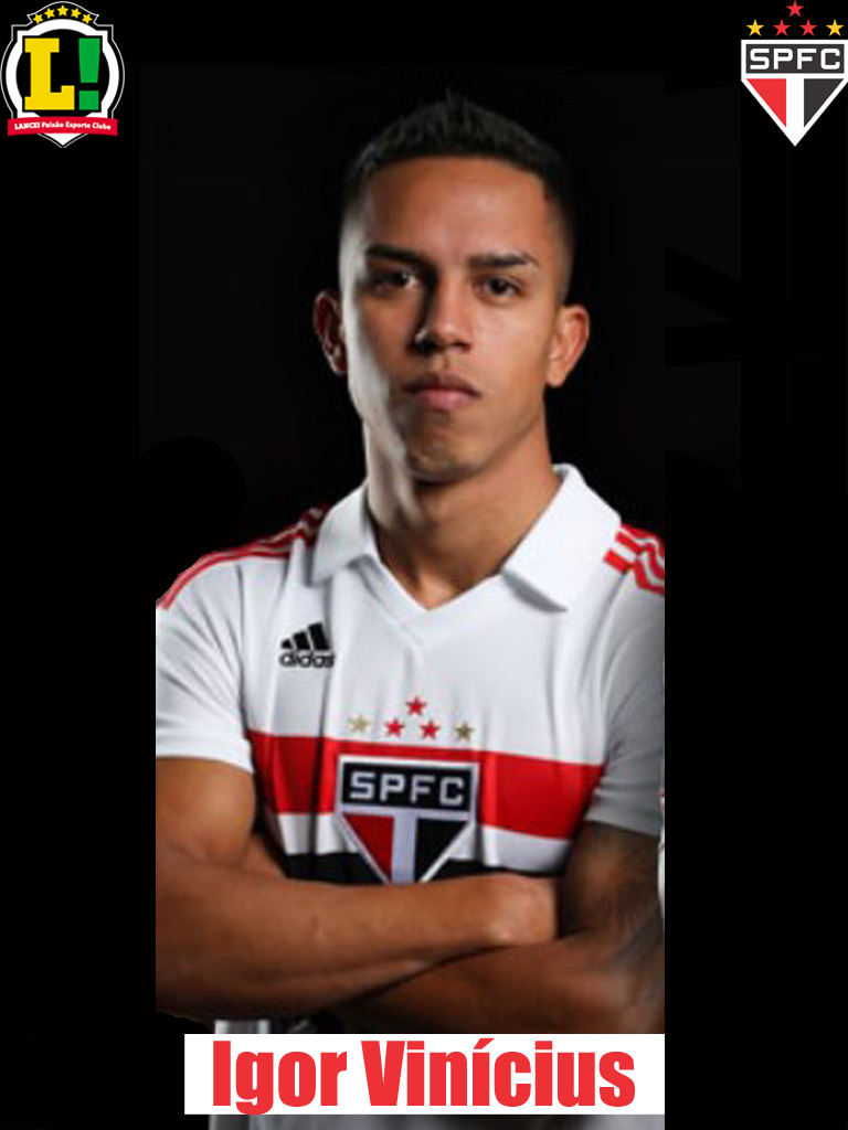 Igor Vinicius - 5,5 - Entrou no lugar de Juanfran e não conseguiu causar impacto. O time do São Paulo pareceu evitar atacar pelo lado direito no segundo tempo.