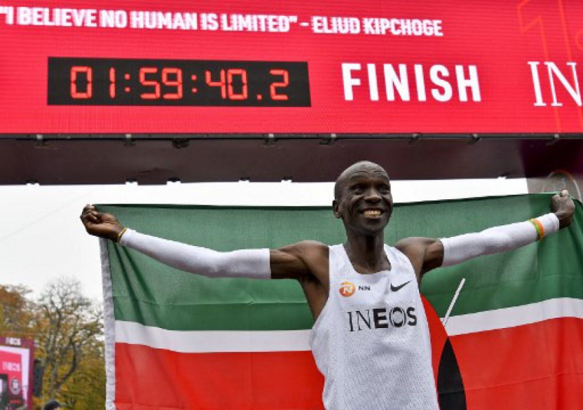 14) Eliud Kipchoge (Quênia) - Atletismo 