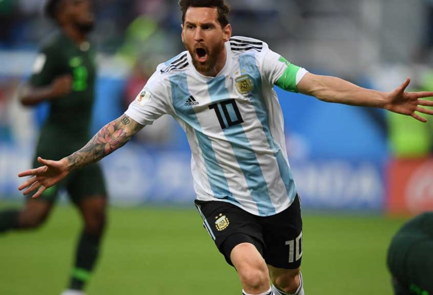 Argentina - Lionel Messi: 73 gols em 144 jogos