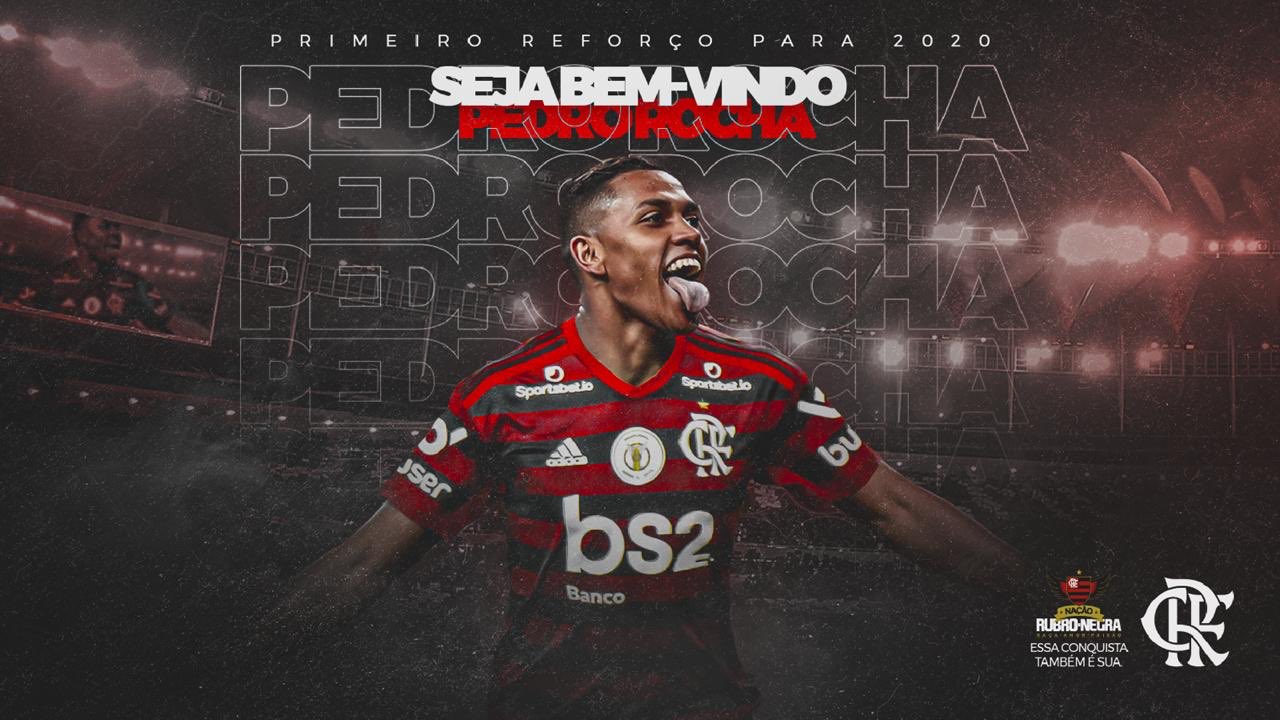 Começando com o Flamengo, claro. Pedro Rocha já conquistou três taças no ano sem nem ter estreado pelo clube. Ele foi contratado em dezembro de 2019.