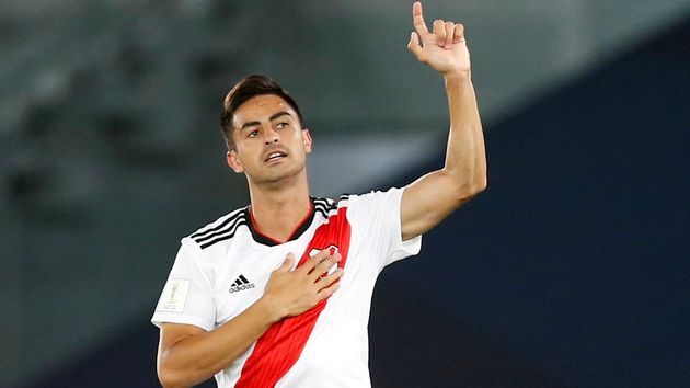 2018 - Pity Martínez (River Plate) / 2º lugar: Quintero (River Plate); 3º lugar: Armani (River Plate)