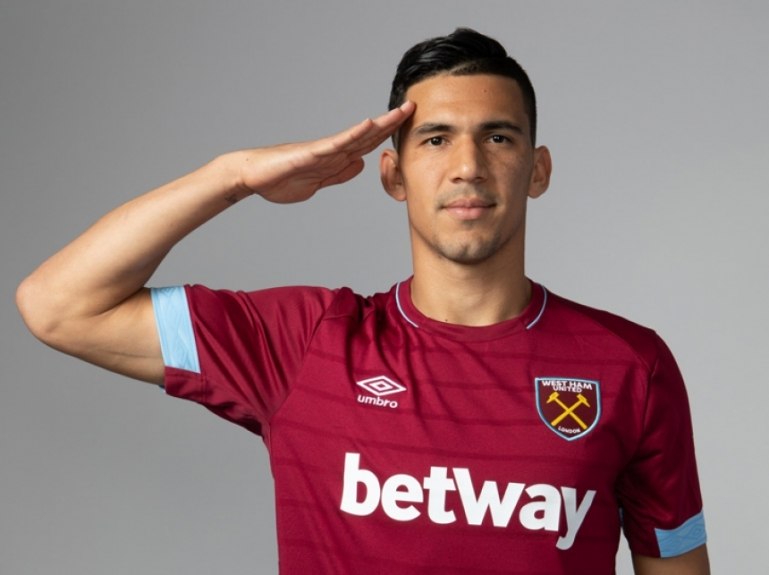 Fábian Balbuena (Paraguai) - West Ham - Contrato até: 30/06/2021