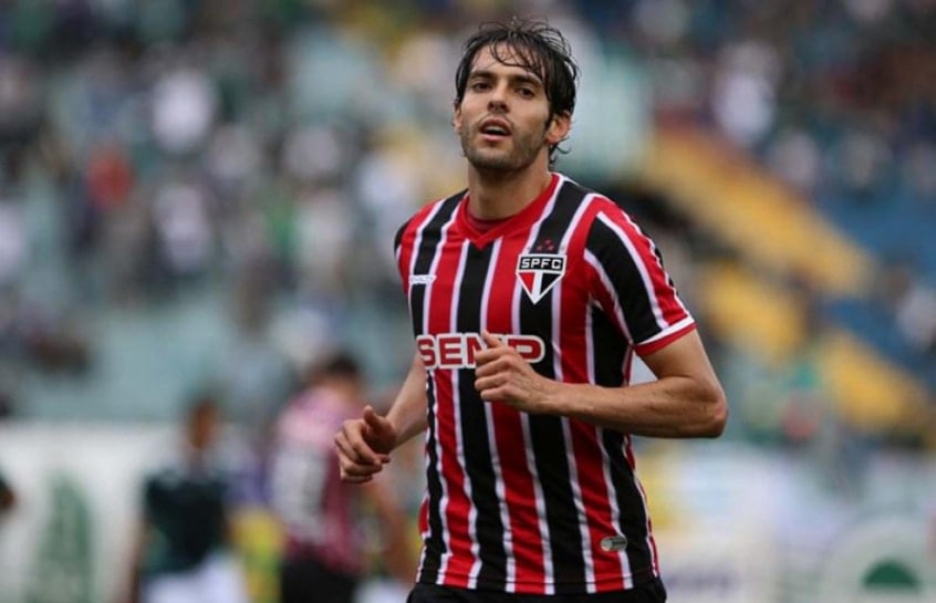Kaká - Cria do São Paulo, o meio-campista brilhou no Milan e Real Madrid. Voltou ao Tricolor em 2014. 