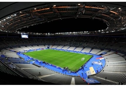 Stade de France - Provas de Paris 2024: Atletismo e Rugby Sevens | Capacidade: 77.083