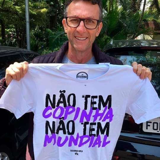 Camiseta Não Tem Copinha Não tem Mundial