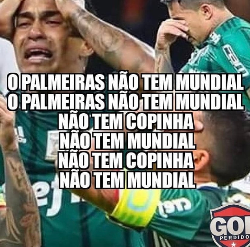 X 上的 Tawana Borgesᶜʳᶠ：「O Palmeiras NÃO tem mundial, não tem copinha NÃO tem  Mundial  🤣🤣🤣🤣🤣🤣🤣🤣 Chora Porcadaaaaaaaaa !!!! 🤣🤣🤣👇   / X