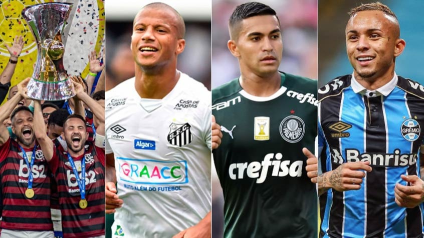 Os elencos dos oito clubes brasileiros que participarão da Libertadores 2020 figuram entre os 15 primeiros colocados entre os mais valiosos da competição. Confira o ranking dos clubes e seus valores de mercado, conforme disponibilizado pelo site "Transfermarkt".