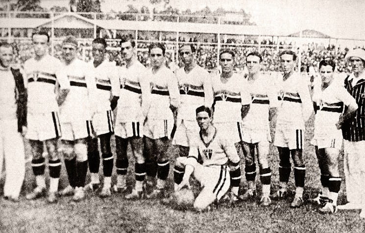 1931 - 1º título estadual do São Paulo - Vice: Palestra Itália (Palmeiras)