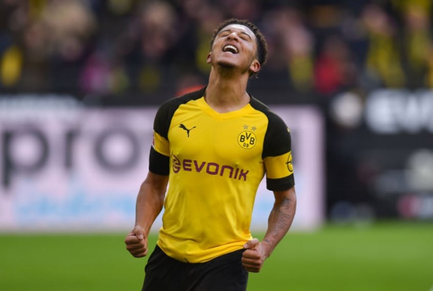 Jadon Sancho, atacante do Borussia Dortmund, tem 19 anos e é avaliado em 198,5 milhões de euros (cerca de R$ 1 bilhão e 84 milhões).