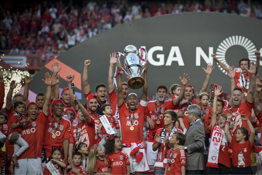 20º lugar: Benfica (Portugal) - 1762 pontos no ranking 