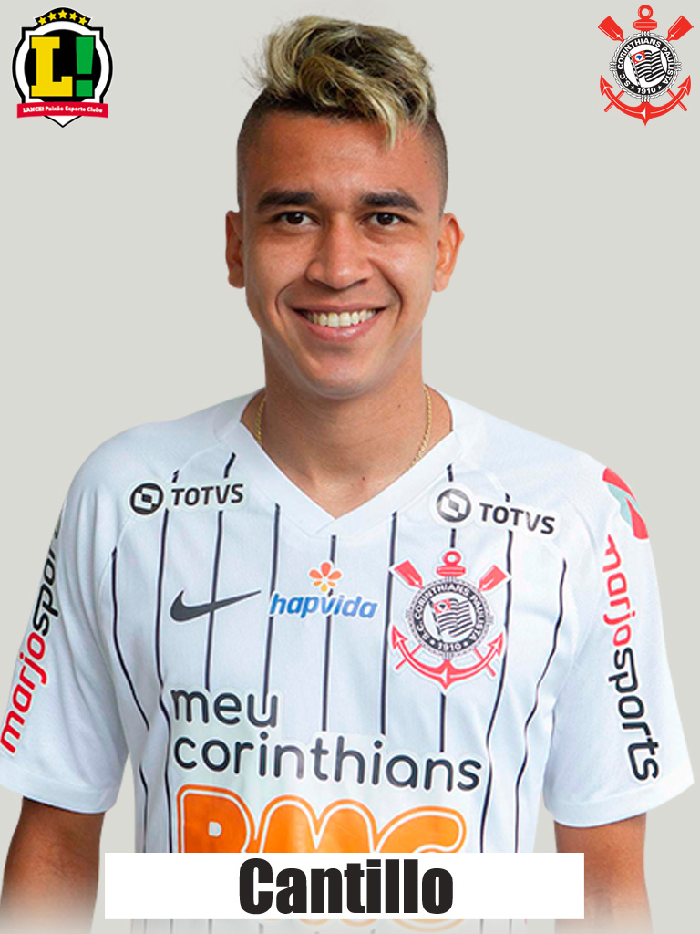 Cantillo - 6,5: Grande esperança para o meio campo do Corinthians, distribuiu bem o jogo e deu belos lançamentos para ajudar na construção das jogadas. 