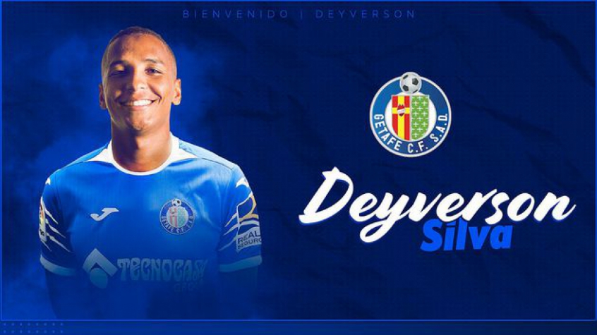 O atacante Deyverson foi anunciado como novo reforço do Getafe para o restante da temporada. O jogador de 28 anos chega por empréstimo, mas o clube terá opção de compra