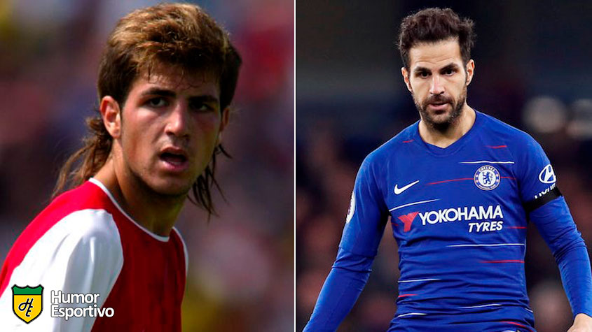 Antes e depois: as mudanças de Cesc Fàbregas