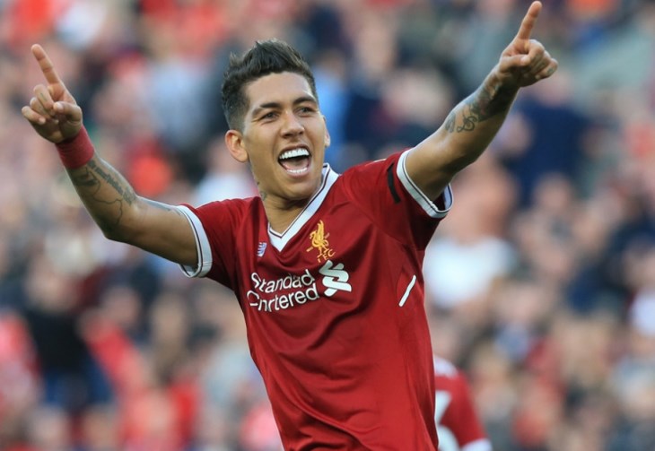 Para fechar a lista de brasileiros com 13 passes para gol na competição europeia, temos Roberto Firmino, atacante do Liverpool.  