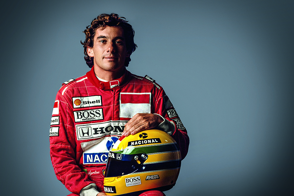 Ayrton Senna - três títulos (1988, 1990 e 1991)