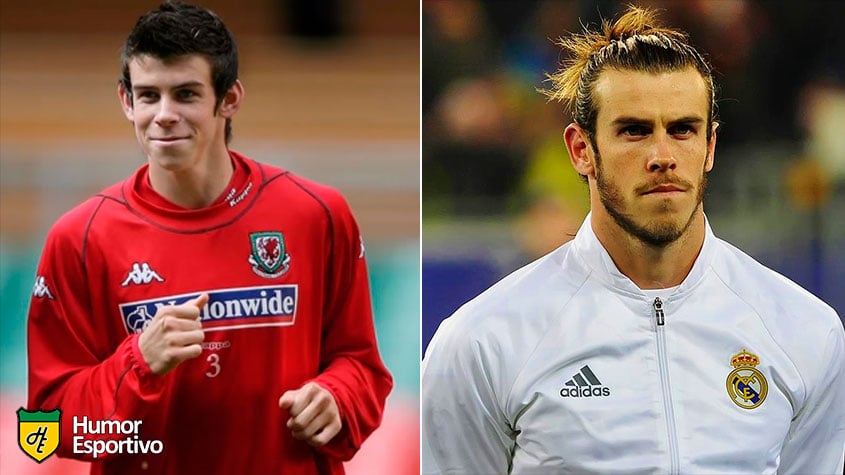 Antes e depois: as mudanças de Gareth Bale