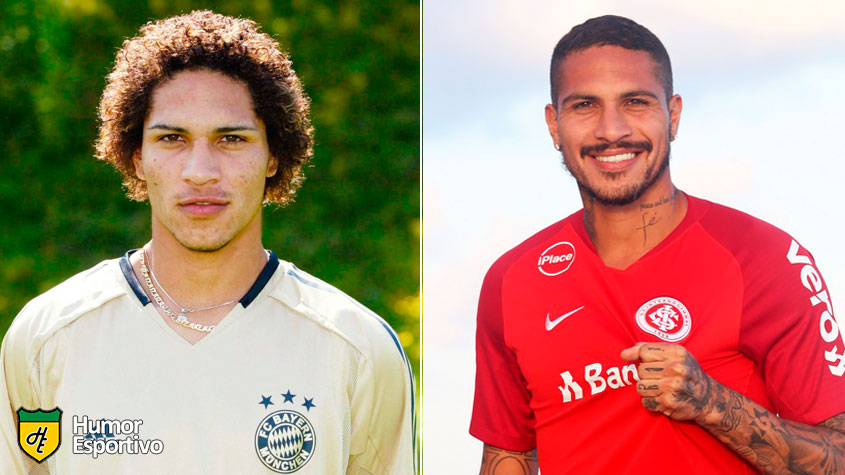 Antes e depois: as mudanças de Paolo Guerrero