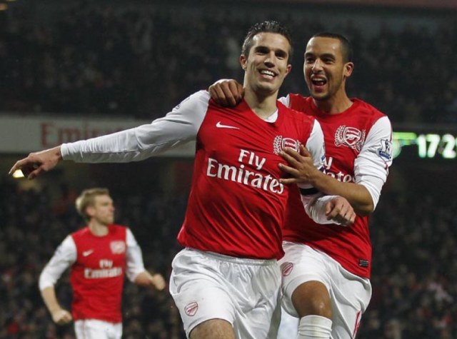 7º lugar: Robin van Persie - pelo Arsenal na temporada 2011/12 - 30 gols