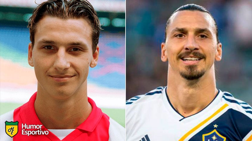 Antes e depois: as mudanças de Zlatan Ibrahimovic