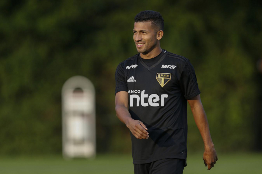 O equatoriano João Rojas tem contrato com o São Paulo até o final de maio de 2021.