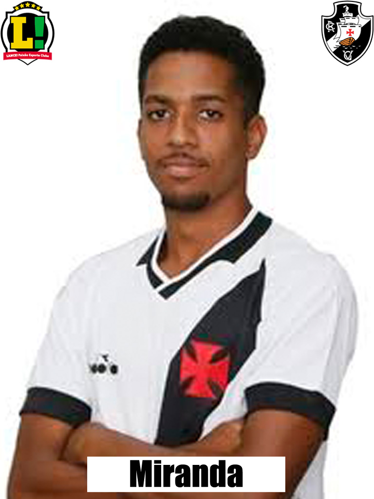 Miranda - 6.5 -Parece um veterano na zaga do Vasco. Ganhou a maioria dos confrontos contra os atacantes do Botafogo. Mostrou muita personalidade.