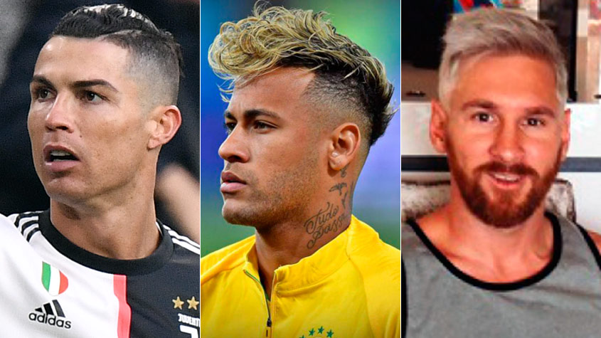 De Neymar a Ronaldo: relembre os cortes de cabelo que fizeram história