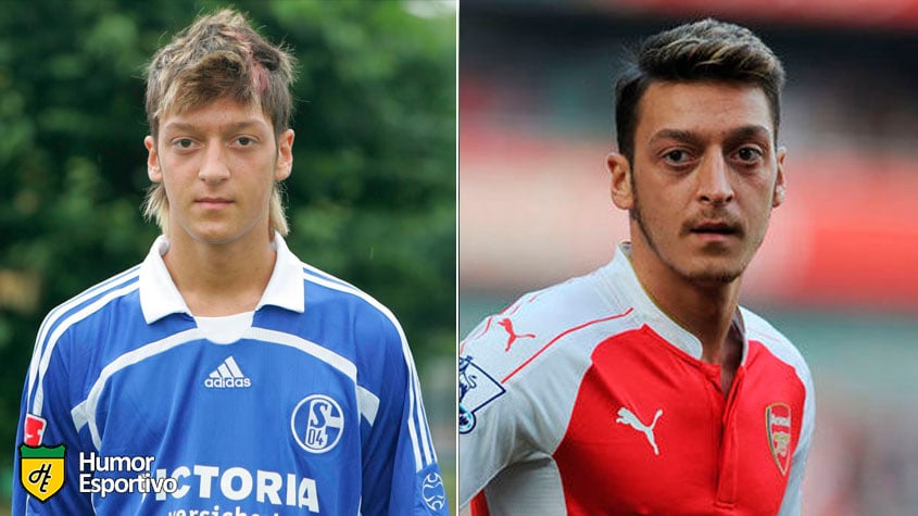 Antes e depois: as mudanças de Mesut Özil