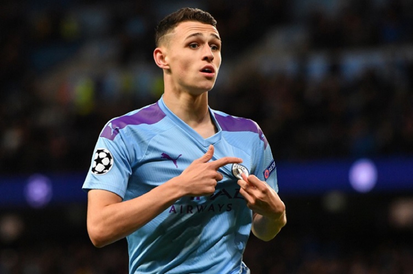 4º lugar: Phil Foden (meia - inglês) - Manchester City