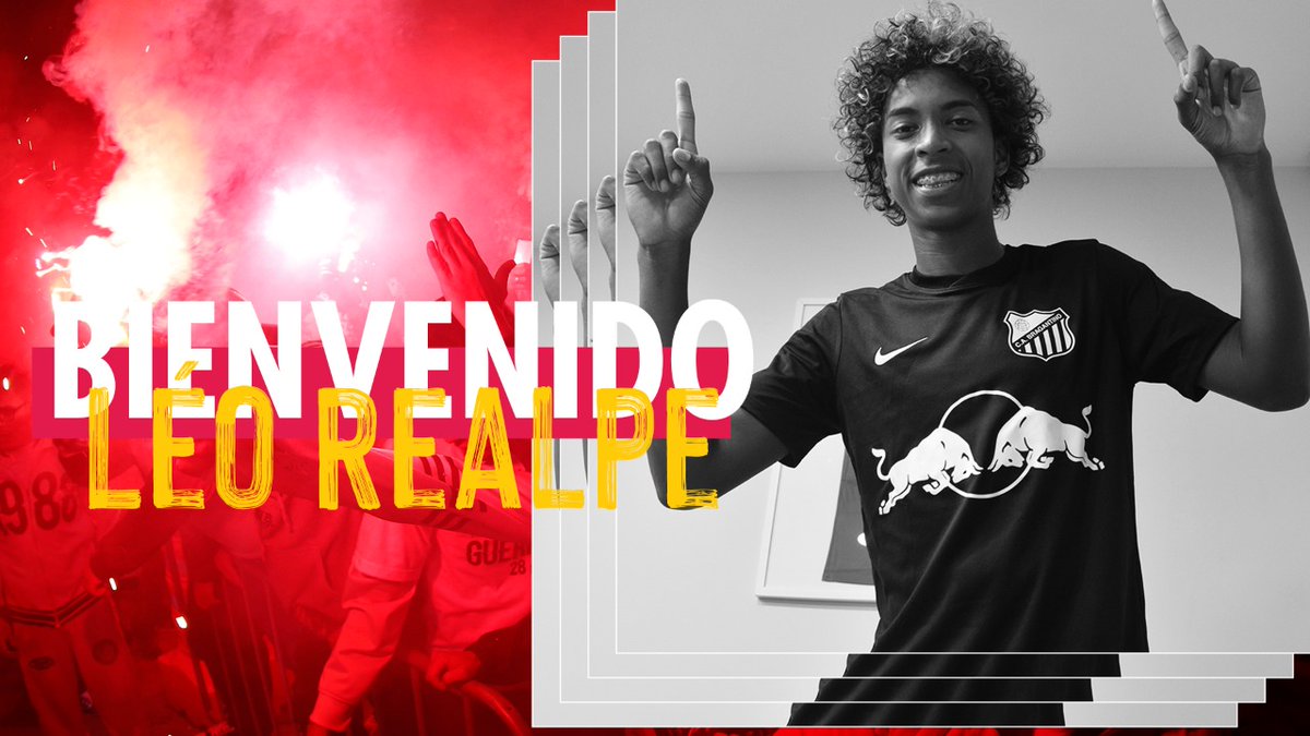 Léo Realpe - Red Bull Bragantino - 19 anos - zagueiro - equatoriano