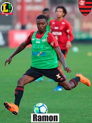 Ramon - 6,5 - Mais uma vez, o lateral-esquerdo demonstrou talento e eficiência no apoio. Cruzou na medida para o segundo gol do Flamengo. Olho nele.