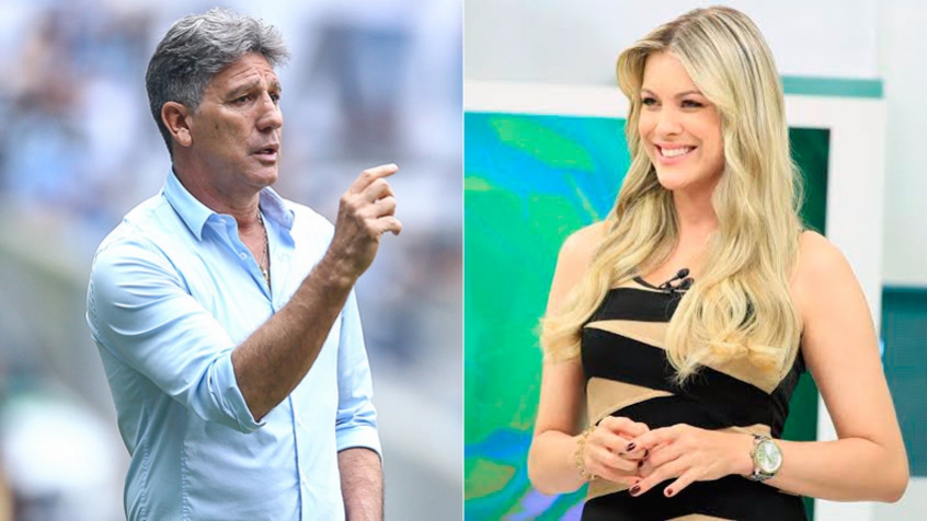 Renata Fan também foi protagonista de apostas com o técnico Renato Portaluppi, do Grêmio. Os dois trocaram provocações e, entre os pedidos, estavam de ela vestir a camisa do Tricolor Gaúcho e ele vestir a camisa do Colorado na Arena rival. No entanto, nenhum deles aceitou.