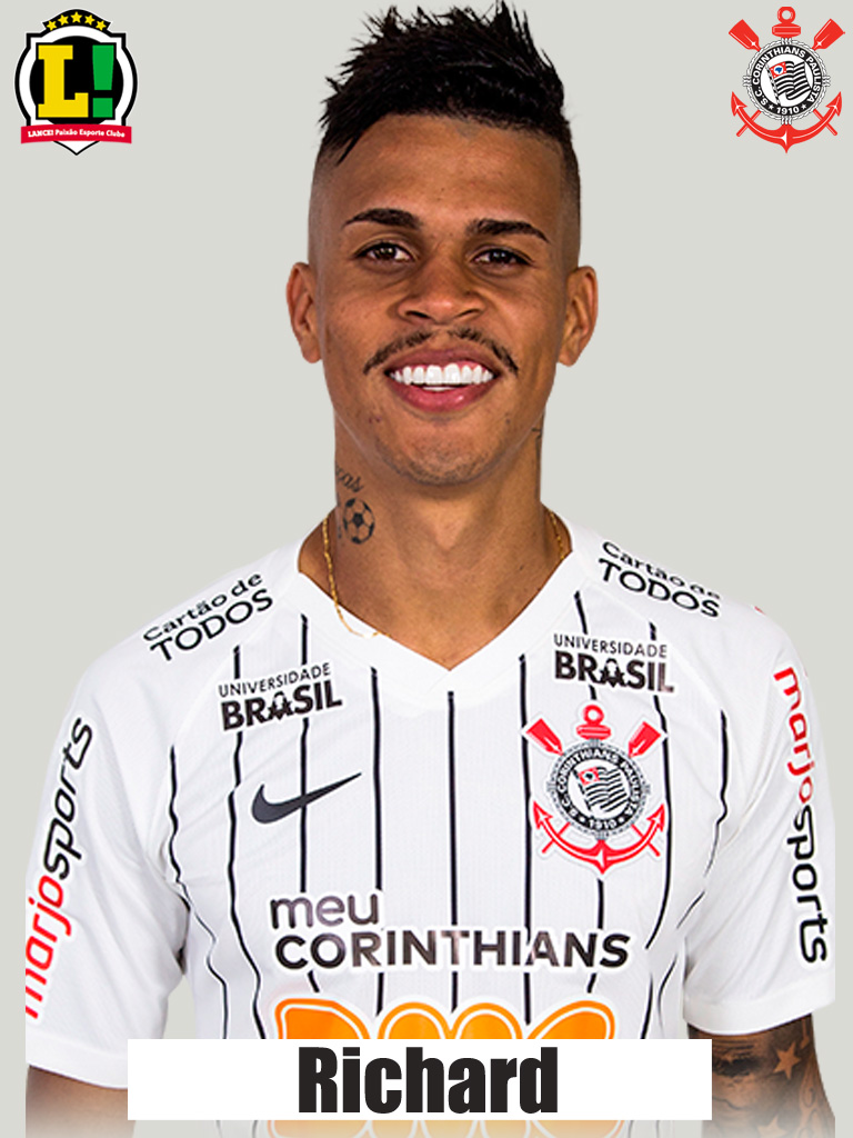 Richard - 6,0: Conseguiu dar ritmo ao meio de campo do Corinthians, mas cansou no fim. Apareceu bem no ataque. 