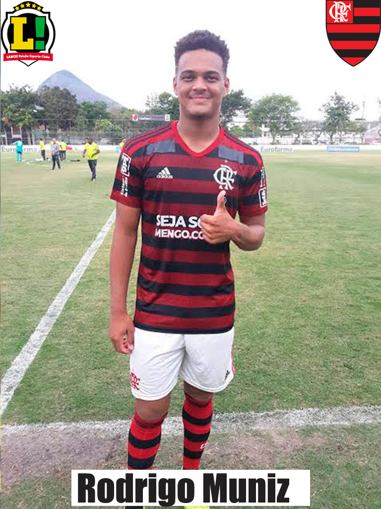 RODRIGO MUNIZ - 5,0 - A postura do Nova Iguaçu e a dificuldade do Flamengo em superar as linhas adversárias fez com que o centroavante fosse dos menos acionados na partida.