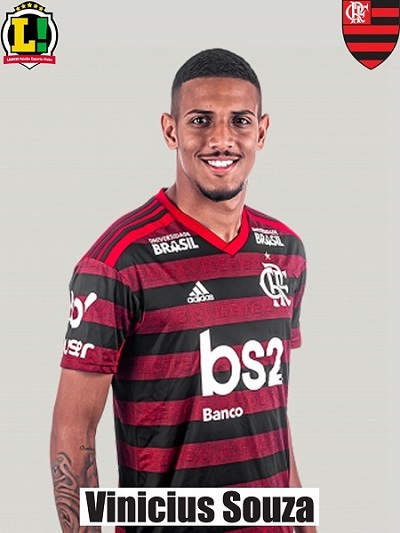 Vinícius Souza - 6,0 - O camisa 5 assumiu o papel de primeiro construtor com êxito. Inverteu bolas, deu controle em diversas situações e foi regular. 