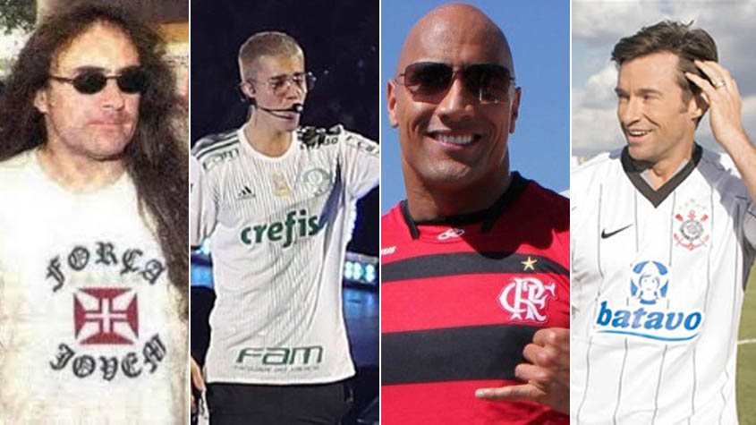 Famosos aleatórios que vestiram a camisa do seu time : r/futebol