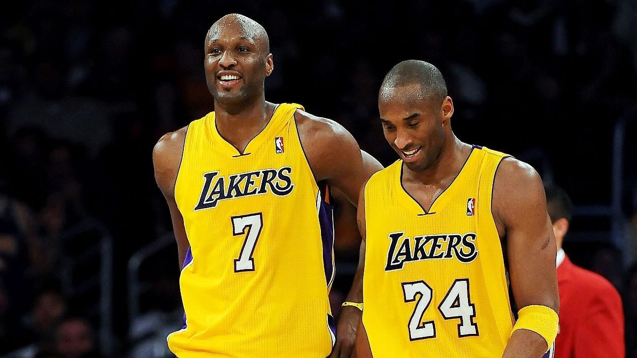 O ala-armador Lamar Oddom fez uma boa dupla com Kobe nos Lakers. Os dois foram bicampeões da NBA com a equipe: 2009 e 2010. 