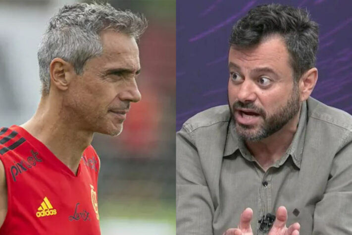 O repórter Eric Faria, da TV Globo, disse que o técnico Paulo Sousa "encomendou" a um jornalista uma pergunta sobre a ausência do goleiro Diego Alves entre os relacionados contra a Universidad Católica (CHI). Paulo Sousa negou o fato, divulgado no programa Seleção SporTV, e não descartou levar o caso à Justiça.