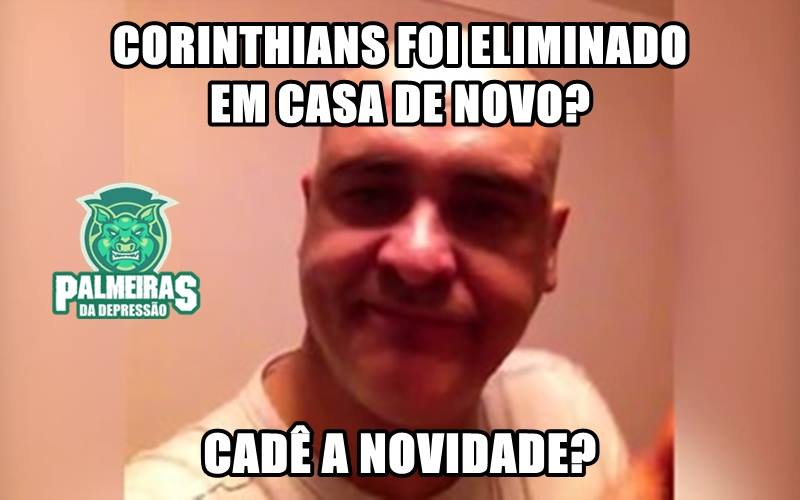 Corinthians, São Paulo e Santos são eliminados e viram memes nas