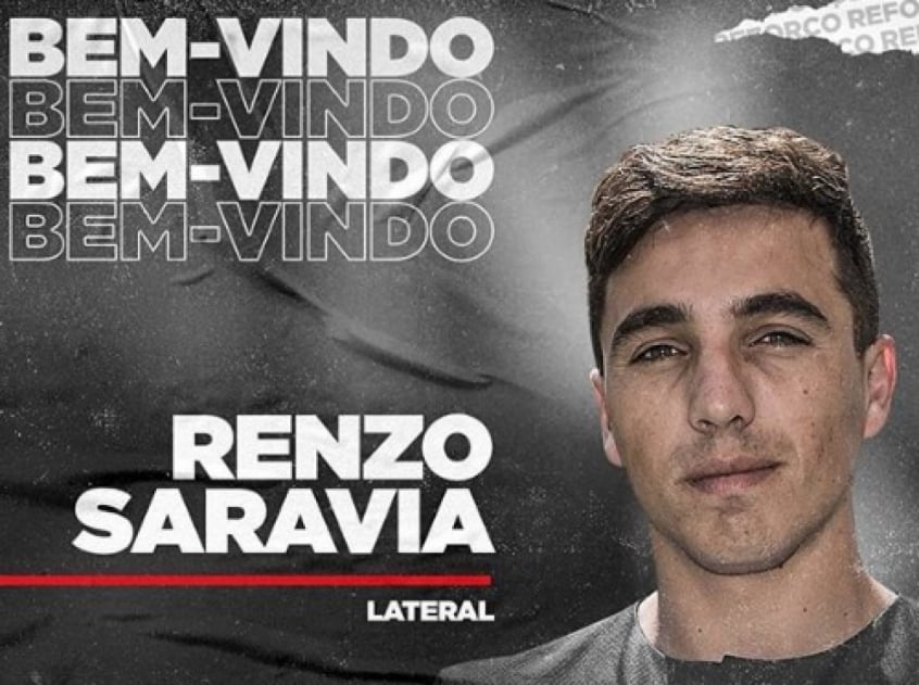 Renzo Saravia - Internacional - 27 anos - lateral-direito - argentino