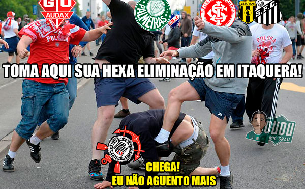 Corinthians x Internacional - Quarta rodada da Copa do Brasil de 2017 (20/04/2017). Mais uma disputa por pênaltis após empate por 0 a 0. Maycon, Marquinhos Gabriel e Guilherme Arana desperdiçaram as cobranças e o Colorado fez a festa na Arena