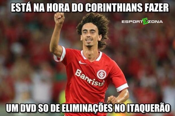 Corinthians x Internacional - Quarta rodada da Copa do Brasil de 2017 (20/04/2017). Mais uma disputa por pênaltis após empate por 0 a 0. Maycon, Marquinhos Gabriel e Guilherme Arana desperdiçaram as cobranças e o Colorado fez a festa na Arena