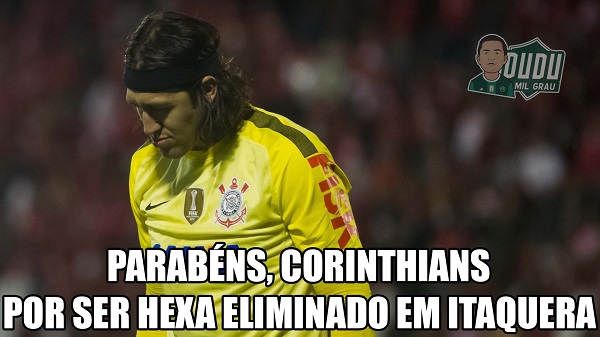 Corinthians x Internacional - Quarta rodada da Copa do Brasil de 2017 (20/04/2017). Mais uma disputa por pênaltis após empate por 0 a 0. Maycon, Marquinhos Gabriel e Guilherme Arana desperdiçaram as cobranças e o Colorado fez a festa na Arena