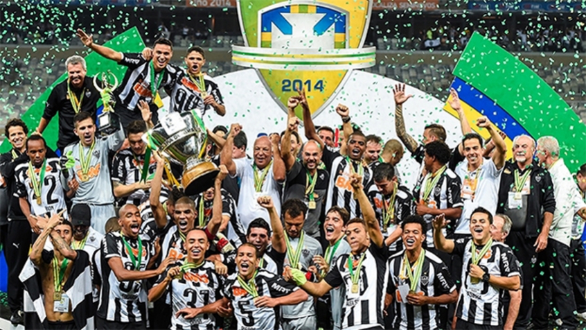 12º - Atlético-MG: 2 (Brasileiro: 1 — Copa do Brasil: 1)