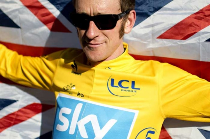 41) Bradley Wiggins (Grã-Bretanha) - Ciclismo