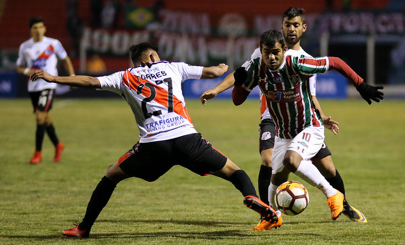 Em 2018 o Fluminense iniciou a caminhada contra o Nacional de Potosí-BOL. No Maracanã, venceu por 3 a 0 (Pablo Dyego, Gum e Pedro) dando a entender que a classificação estava assegurada. No entanto, na altitude perdeu por 2 a 0 sofrendo sufoco no fim.