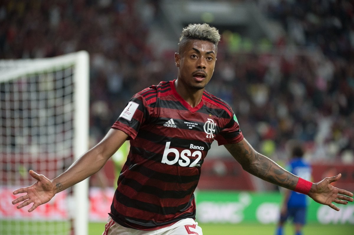 12º - Bruno Henrique - Flamengo - 4 gols