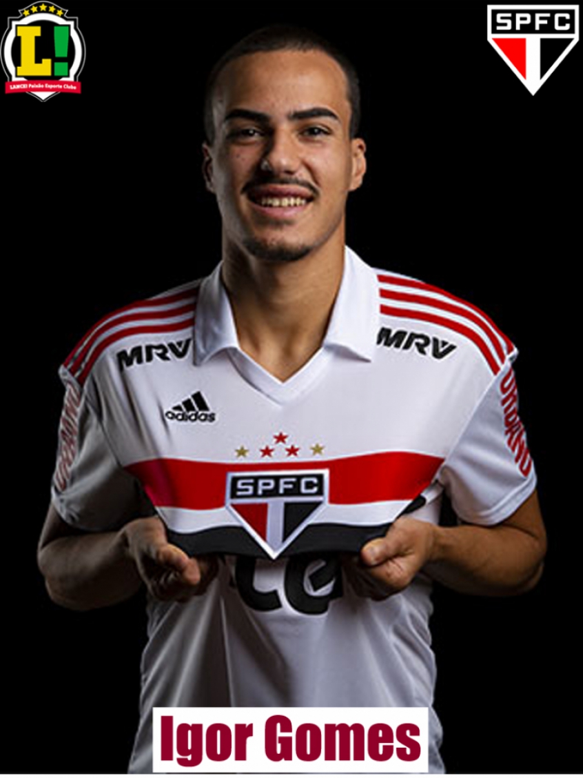 Igor Gomes - 7,0 - Ajudou na criação de jogadas no meio-campo, distribuindo a bola, fazendo o jogo rodar. Teve sua boa atuação coroada com um gol no segundo tempo após uma linda jogada coletiva do São Paulo. 